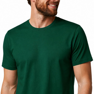 High Quality Men's <b>T</b>-<b>Shirts</b> 100% Cotton Eco-Friendly Lightweight Summer <b>Trendy</b> High Street Style Solid Color Regular Fit <b>Shirt</b> - Product Image 6