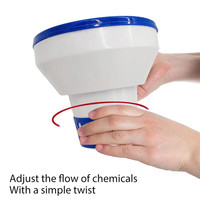 Distributeur de chlore chimique flottante pour piscine, pompe applicateur de désinfection automatique, accessoires de Spa