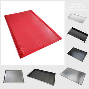 Bandeja de Hornear de Aluminio Perforada en Forma de U con Revestimiento Antiadherente de PTFE de 2.0 mm, Resistente, Personalizada para Horno Comercial - Product Image 5