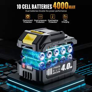 Soffiatore Elettrico a Batteria Portatile, Mini Soffiatore a Getto d'Aria con 2 Batterie da 4.0Ah e Caricabatterie - Product Image 5