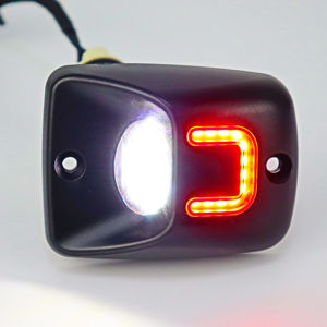 Tacoma 95-04 92-8 T100, luces LED para matrícula, lámpara trasera blanca y roja para camioneta, 2 uds., luces traseras con número de licencia - Product Image 1