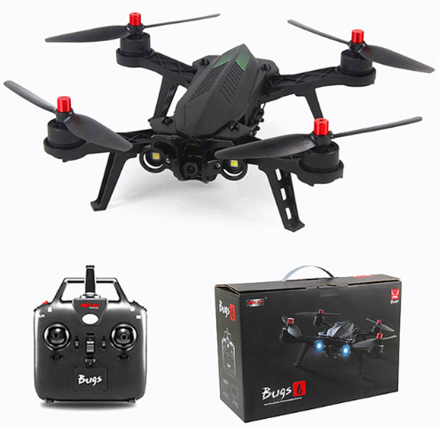 HOT MJX B6 RC Drone Bugs 6 Quadcopter Brushless Motor Dron Independent ESC Smart Transmitter Alarm Racing Helicopter Toy