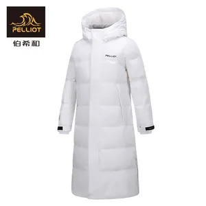 Puffer Jacket 파카 따뜻한 다운 재킷 오리 다운 긴 어린이 겨울 인쇄 니트 두꺼운 어린이 OEM ODM 90% 화이트