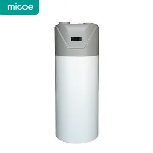 MICOE R290 R134a 200L 300L 와이파이 온수 히트 펌프 가정용 공원 열 펌프 백업 발열체 욕실