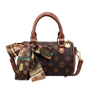 Bolso de Hombro Retro de Diseño, Unisex, Modelo 2026, Patrón Vintage, Cierre de Cremallera, Cuero Genuino, Suave, Impermeable, Elegante y Versátil - Product Image 4