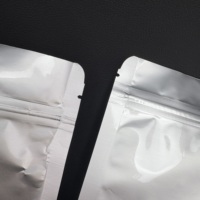 Sachet refermable en aluminium avec fermeture éclair pour emballage souple