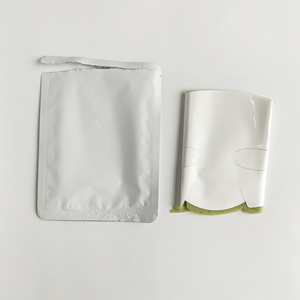 2025 nuova vendita calda su misura Matcha maschera facciale ingredienti naturali lenitivi Anti allergia idratante maschera facciale idratante - Product Image 5