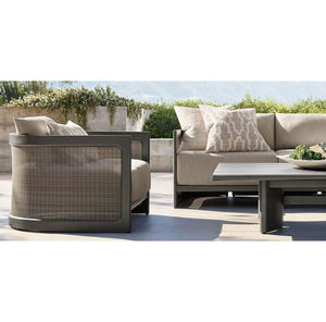 Garden Patio Furniture Set <b>Rattan</b> Highlights Woven Mixed Materials Outdoor <b>Sofa</b> Aluminum - Product Image 4