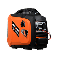 Hwasdan Super leiser 2KVA 2KW 2000W benzin betriebener tragbarer Wechsel richter generator