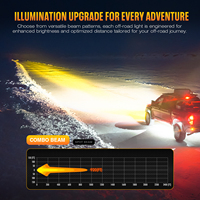Novsight Nouveau Spot Laser Offroad Fog 3 pouces LED Feux de conduite 80W 6120lm 6500K Ajustement universel Garantie 5 ans