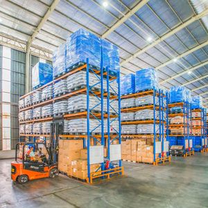 Heavy Duty Rack Warehouse Metal Storage Heavy Duty Rack Pallet <b>Racking</b> <b>System</b> 4-Level Heavy Duty Rack With Wire Mesh Decking - Product Image 6