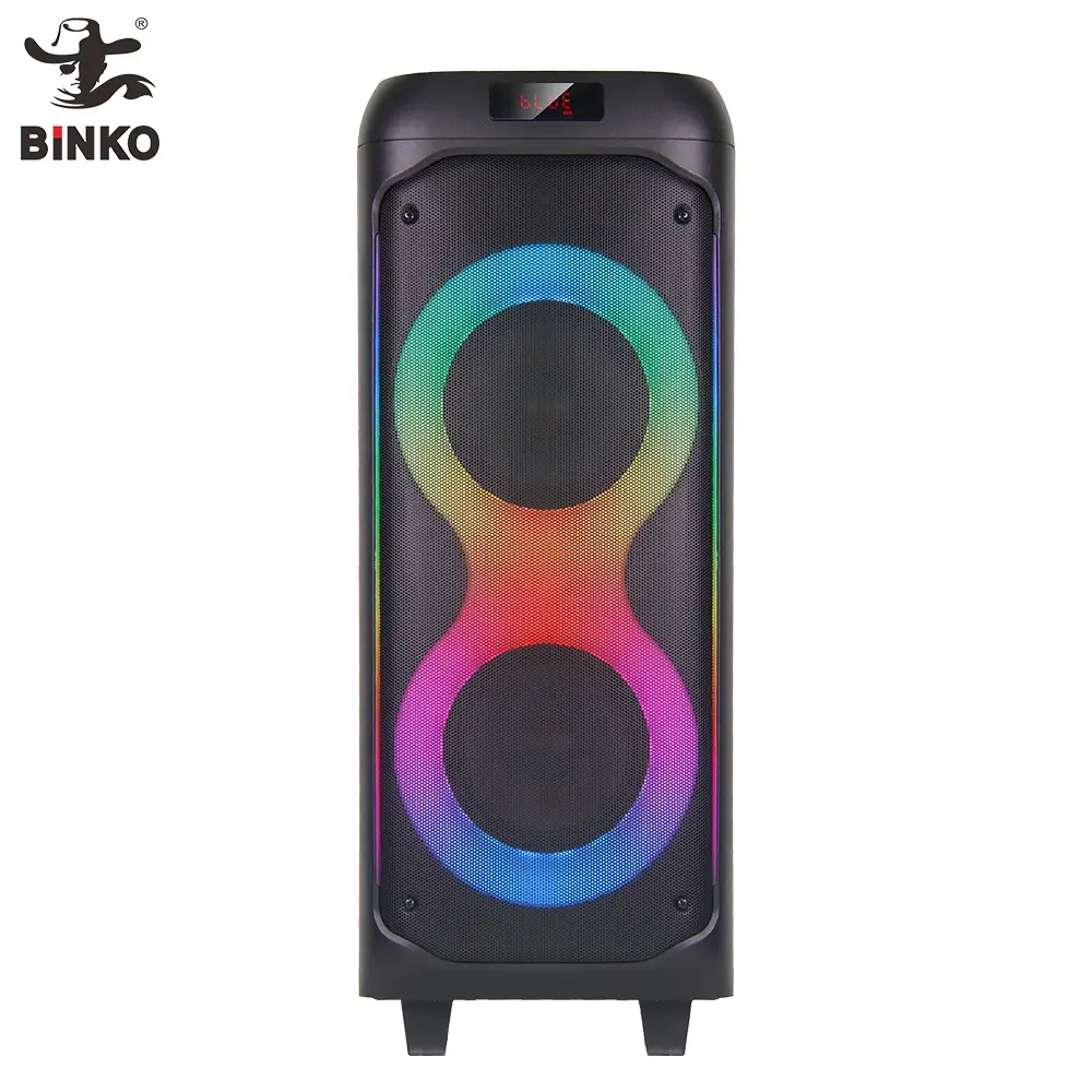 Spot goods factory direct sale smart portable mini speakers for big outdoor events super bass dj speaker