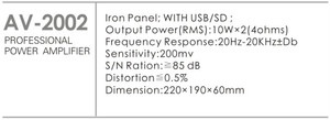 <span class=keywords><strong>10W</strong></span> Sắt AV Âm Thanh Tuner Pro Âm Thanh <span class=keywords><strong>Wifi</strong></span> Khuếch Đại Nhà Âm Thanh Karaoke Kỹ Thuật Số Khuếch Đại Công Suất - Product Image 4