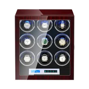 Watch On Chain Box High-End Vertical Watch Storage Box Motor Touch Screen Watch Winder Box Automatic