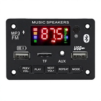 Placa de Decodificación MP3 de 12V con Pantalla a Color, Función de Grabación y Llamadas, Modelo 810 para Accesorios de Audio
