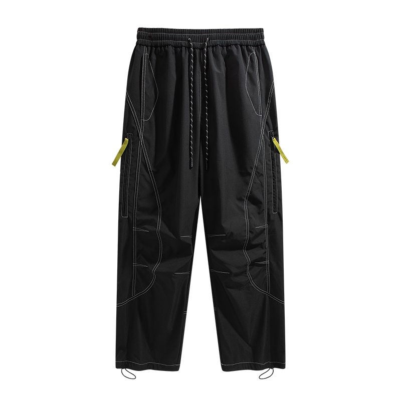 Men's Outdoor Track Pants for Spring Summer Loose Fit Multicolor Harem Wide Leg for Camping Casual Mountaineering Flat Light