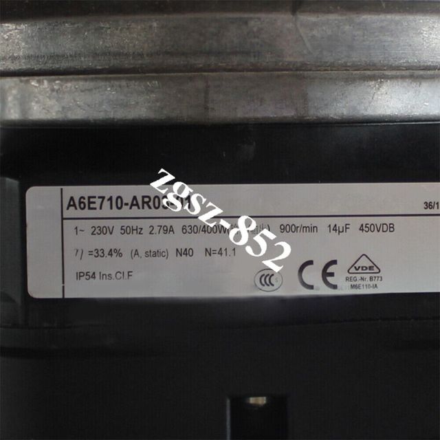 279a 630w 900rpm Axial for A6e710ar0301 Brand New Original Spot Plc