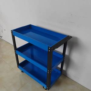 3 Lớp Nhiệm Vụ Nặng Nề Kim Loại Cán Lưu Trữ Công Cụ Tủ Tùy Chỉnh Bền Di Chuyển Bánh Xe OEM Hỗ Trợ Hội Thảo Nhà Để Xe Phụ Kiện - Product Image 4