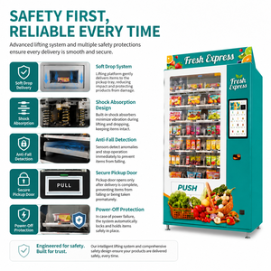 Amplia Gama de Alimentos Orgánicos Frescos en el Interior, la Operación con Pantalla Táctil le Permite <span class=keywords><strong>Comprar</strong></span> Comestibles Rápidamente en Cualquier Momento - Product Image 6