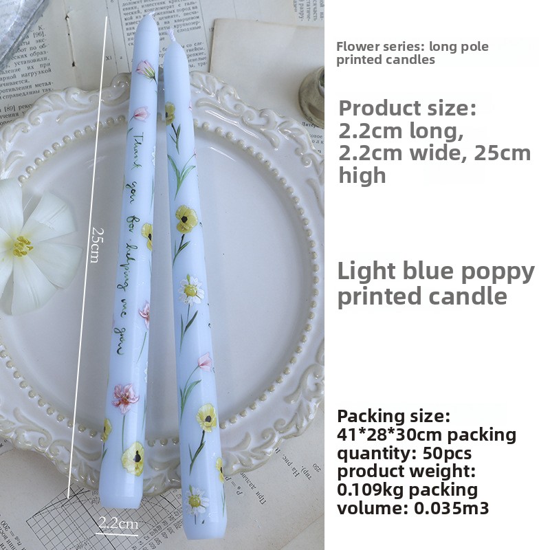 Coquelicot bleu clair