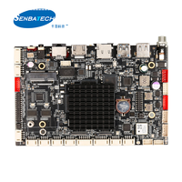 Procesador Rockchip RK3399, tarjeta TF de 12V, 7 USB, 6 puertos serie, pantalla ARM, Linux, Android, placa base, 1 unidad