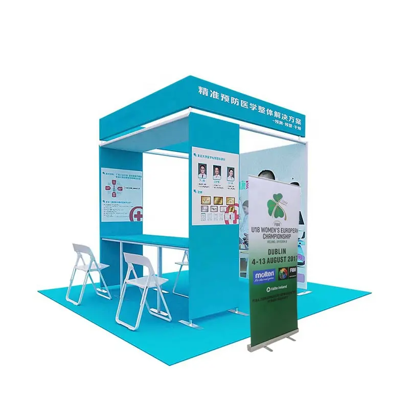 Expandir Patenteado Sistema de Exibição Truss Trade Show Booth 6x8 Feira Booth Stand Stand de Exposição