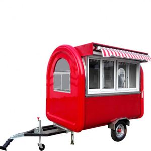 Certificado CE Remolque de comida de café Quiosco de comida rápida Remolque de comida de catering móvil - Product Image 2