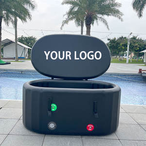 Chillmend Usine Vente Directe Athlète Récupération Thérapie Baignoire Froide Portable Bain De Glace Refroidisseur D'eau <span class=keywords><strong>Gonflable</strong></span> Froid Plongeant Baignoire - Product Image 1