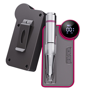 Polisseuse à <span class=keywords><strong>ongles</strong></span> portable haute vitesse 35000 tr/min - Machine professionnelle avec fiches USB/US/UK, limes à carbure robustes pour <span class=keywords><strong>manucure</strong></span> - Product Image 4
