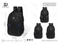 Zaino da uomo in nylon impermeabile 20-35L con tracolla arcuata per tutte le stagioni - Product Image 1