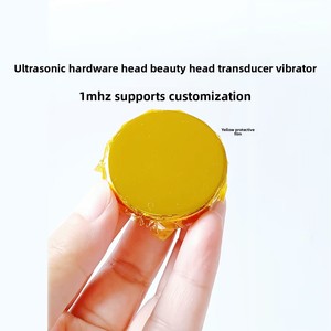 Cabezal ultrasónico <span class=keywords><strong>de</strong></span> belleza 1M3MHZ, cabezal <span class=keywords><strong>de</strong></span> hardware para fisioterapia, chip cerámico piezoeléctrico importado 20/25/28/38mm, China - Product Image 1
