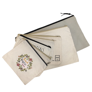 Sac de voyage à fermeture éclair en coton léger pour maquillage stockage de voyage sous-vêtements soutien-gorge sacs de rangement pour <span class=keywords><strong>lingerie</strong></span> vente en gros - Product Image 6