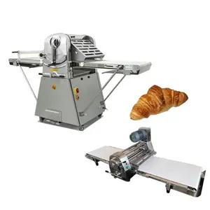 Máquina de panaderia de pastelería de pie superior, croissant, laminadora de masa, rodillo para la venta