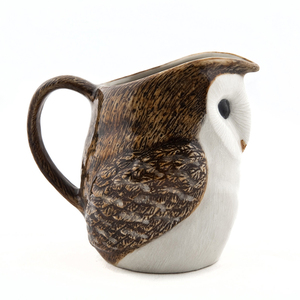 ภาชนะใส่น้ำเซรามิกทรงนกฮูก,ภาชนะสำหรับตกแต่งบ้านดีไซน์รูปสัตว์นอร์ดิก - Product Image 4