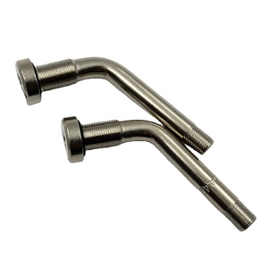 Adaptateur en laiton à encliqueter TR544D <span class=keywords><strong>pour</strong></span> valves de roue de serrage de camion US Truck Tire O-Ring Snap-In <span class=keywords><strong>Tubeless</strong></span> <span class=keywords><strong>Valve</strong></span> Stems Caps & Adaptateurs - Product Image 6