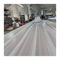 Tuiles en plastique anti-corrosion pour toiture en pvc feuille de couverture en pvc feuille de toiture ondulée en pvc