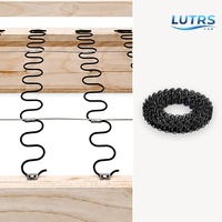 Resortes Metálicos en Zig Zag, Resortes Nosag para Muebles, Sofás, Camas, Armarios, Accesorios de Cocina, Duraderos para Uso Doméstico