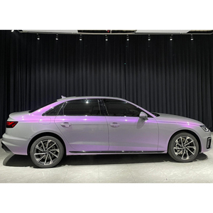 Film de protection de peinture pour voiture en PVC, 1,52 x 17 m, couleur gris rêve, violet charme, film de protection de peinture changeant de couleur, vinyle pour envelopper les voitures, anti-rayures, protection UV - Product Image 4