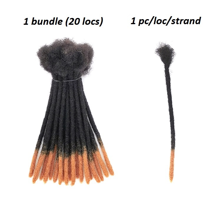 Vast Hair Workshop Craft Detail 4 for Dreadlocks Extensions 100% Human Loc Hair Soft Dreadlocks Cheveux Humains for Men/women