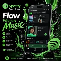 Cuenta Premium de Música Spotify de un Año, Activación Rápida, Tu Vida Musical
