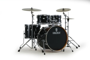 KINGZBEAT - Juego de Batería Acústica Clásica de 22 Pulgadas y 5 Piezas con Cubierta de PVC y Madera de Álamo para Principiantes - Product Image 5