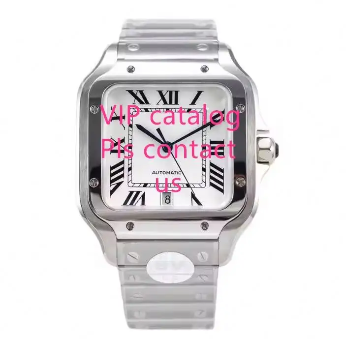 นาฬิกาข้อมือสุดหรู นาฬิกากลไกอัตโนมัติสําหรับผู้ชาย นาฬิกาข้อมือสุดหรู นาฬิกาออกแบบจากดีไซเนอร์ นาฬิกา Cartiers