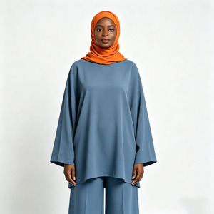 Maillots de bain modestes pour femmes musulmanes, Burkini 3 pièces à manches longues, couvrant entièrement le corps, maillot de bain islamique, OEM ODM en gros - Product Image 5