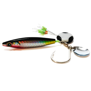Vente en gros leurre de pêche minuscule en ligne appât gabarit métal dur rapide jigging leurre de pêche - Product Image 3
