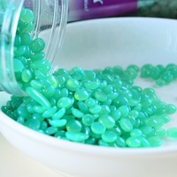Nouveau paquet multicolore 400g bouteille emballée perles de cire dépilatoire peau sensible haricots de cire dure pour tout le corps