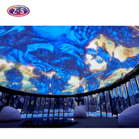 Expérience de projecteur de cinéma à dôme immersif à projection de dôme à 360 degrés personnalisable