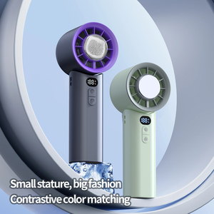 Ventilateur portable électrique pliable sans pales, silencieux, à batterie, avec moteur sans balais à plus de cinq vitesses, pour usage commercial - Product Image 5