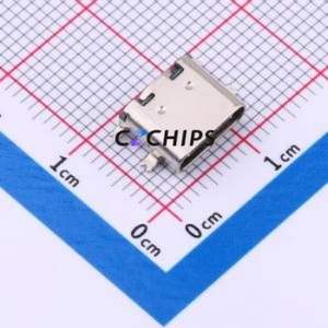 TYPE-C 16P QTWT USB Connector SMD Connector ( Connector Type: Type-C )( Protocol Standard: USB 3.1 )( Gender: Female ) - Product Image 1