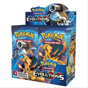 Factory Wholesale Cheap Pokemon Trading Cards booster box Good Quality 360 Pcs/box SUN & Moon Playing carte Pokemon GX Cards