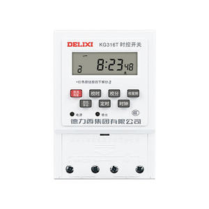 100% Original DE-LIXI KG316T AC220V Microcomputer Programmable <b>Timer</b> Switch LCD Digital ON/OFF Daily Weekly Programmable10A - Product Image 4